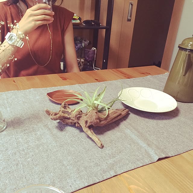リビング/カフェ風/雑貨/観葉植物/ナチュラルのインテリア実例 - 2016-12-12 00:06:18