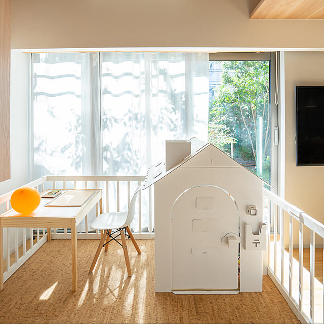 homealのアールケイプラニング-コルクマット バルク 30cmタイプ 36枚セット 団地間・江戸間2畳用 サイドパーツ付き 高品質 マット コルク ジョイント 柄 模様 天然 ナチュラル おしゃれ リゾート ネイティブ かっこいい インテリア スタイリッシュ 防音 弾力 床フロア 赤ちゃん [tw82010]の家具・インテリア写真