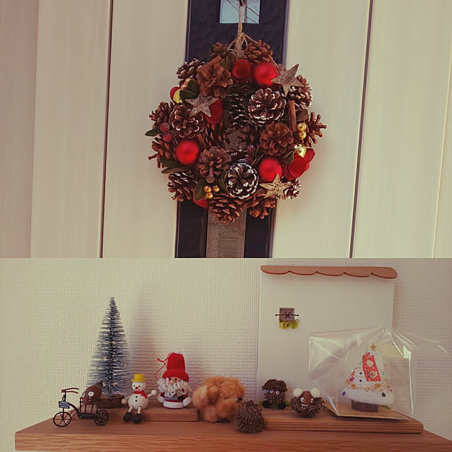 玄関/入り口/クリスマスのインテリア実例 - 2019-12-22 13:48:13