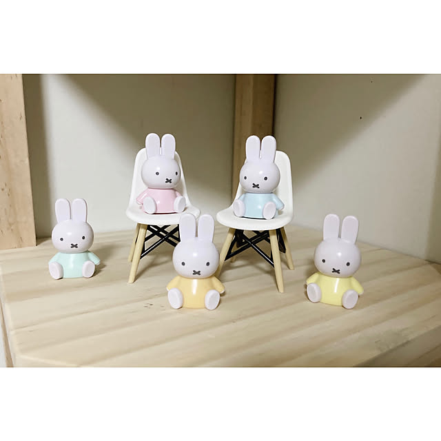 テトラフィビッツ/miffy/ミニチュア雑貨/セリア/ナチュラル...などのインテリア実例 - 2021-03-11 22:31:20