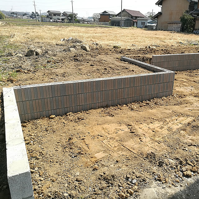 玄関/入り口/外構/先行外構/まだまだこれからのインテリア実例 - 2018-03-30 23:18:58