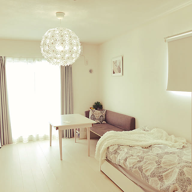 IKEA イケア OFELIA オフェーリア 毛布 ホワイト 白 130x170cm IKEA イケア OFELIA オフェーリア 毛布 ホワイト 白 130x170cm