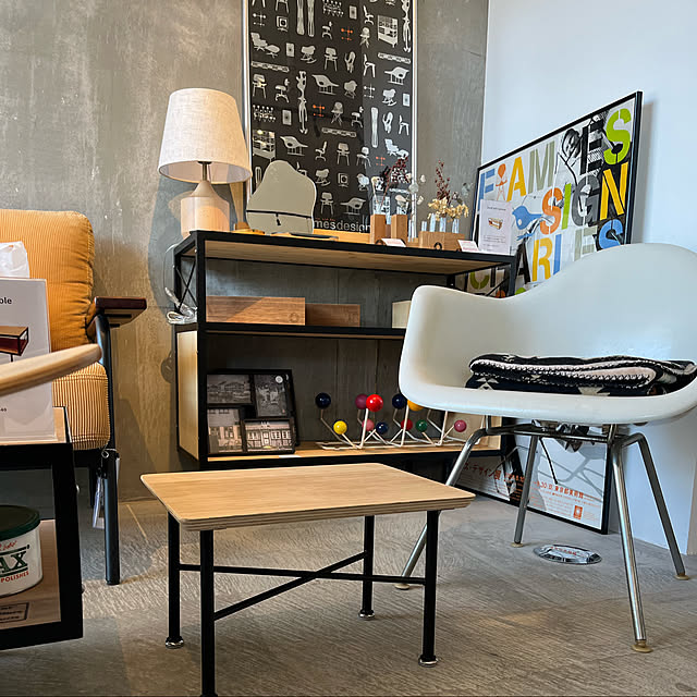 ミッドセンチュリーモダン/Eames/雑貨/INDUSTRIAL WORKS/mid century...などのインテリア実例 - 2022-01-29 21:28:57