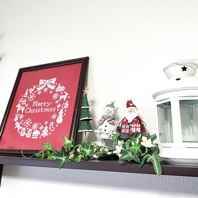 棚/クリスマス/ハンドメイド/手芸/刺繍...などのインテリア実例 - 2024-12-22 10:15:48