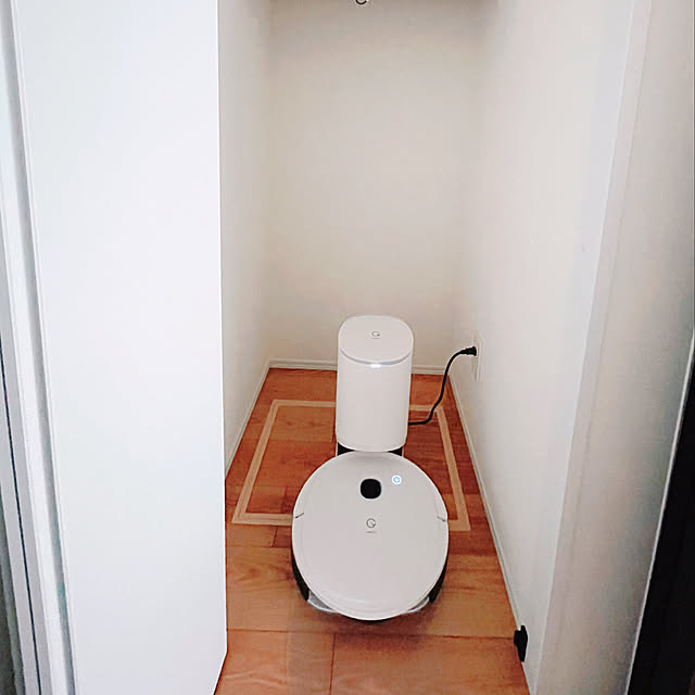 床にものを置かない暮らし/お掃除ロボット基地/お掃除ロボット/床下点検口/窓少ない家...などのインテリア実例 - 2022-09-21 10:30:51