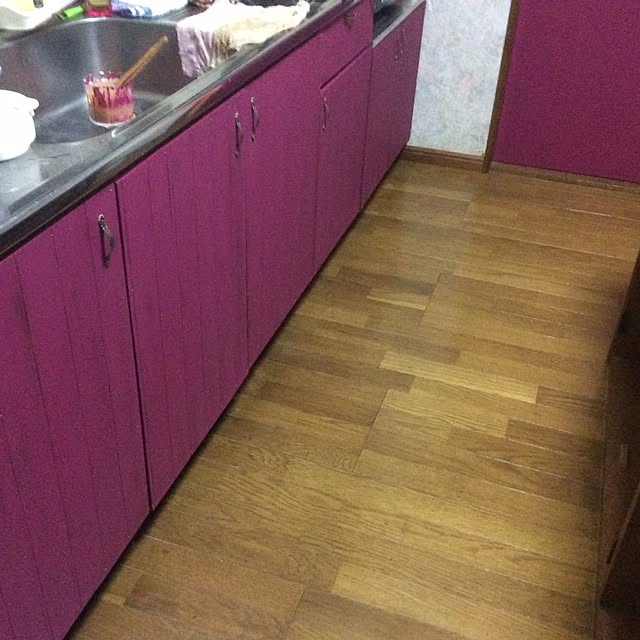 キッチン/ペンキ塗りのインテリア実例 - 2015-07-15 00:29:33