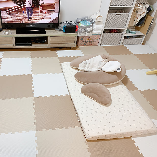 こどものいる暮らし/ナチュラル/リビングのインテリア実例 - 2021-08-22 01:32:49