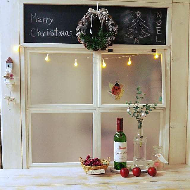 棚/セリアリメイク/セリア/クリスマス/DIYのインテリア実例 - 2015-12-21 21:40:45