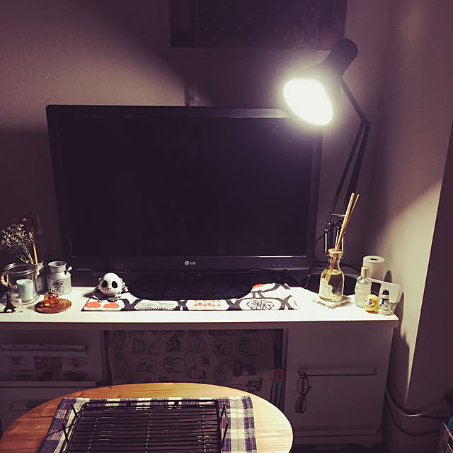 一人暮らし/照明/部屋全体/IKEA/雑貨のインテリア実例 - 2018-07-28 16:22:07