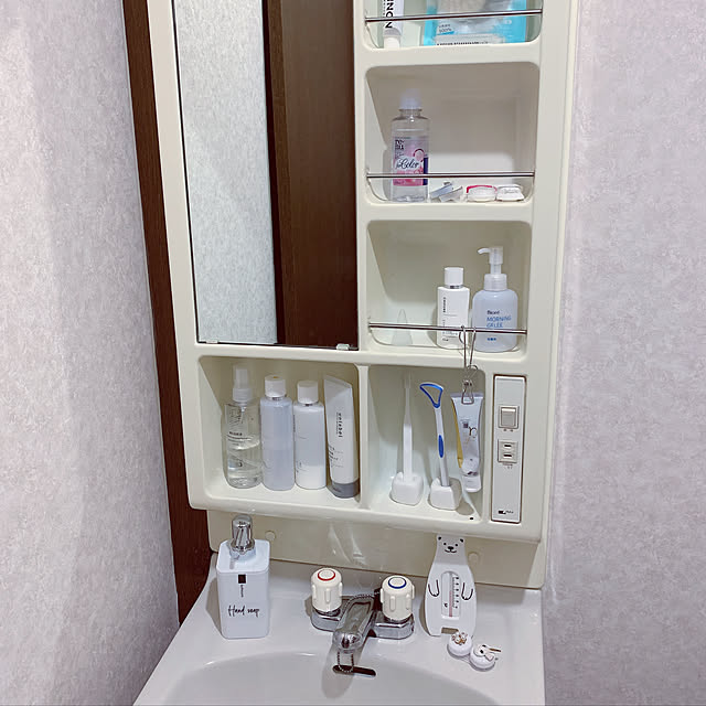 一人暮らし/ホワイトインテリア/100均/バス/トイレのインテリア実例 - 2020-08-15 17:38:59