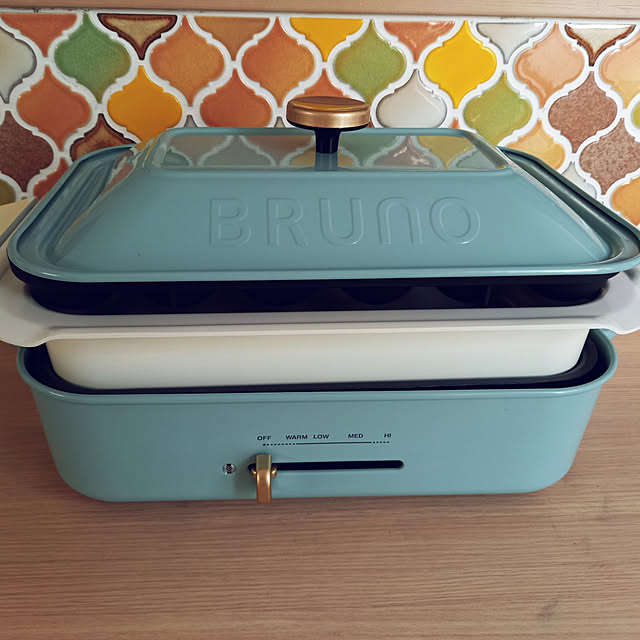 BRUNO ブルーノ コンパクトホットプレート 本体 プレート3種 BRUNO ブルーノ コンパクトホットプレート 本体 プレート3種