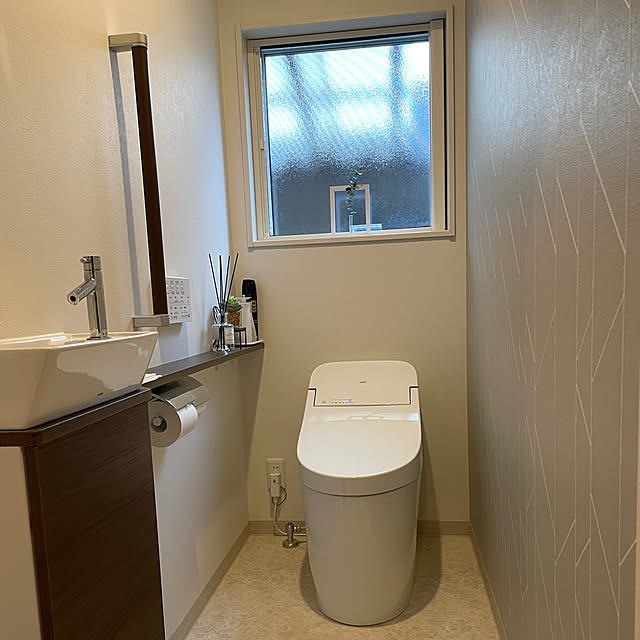 バス/トイレ/100均大好き♡/トイレのインテリア/平屋暮らしのインテリア実例 - 2025-02-25 08:24:20