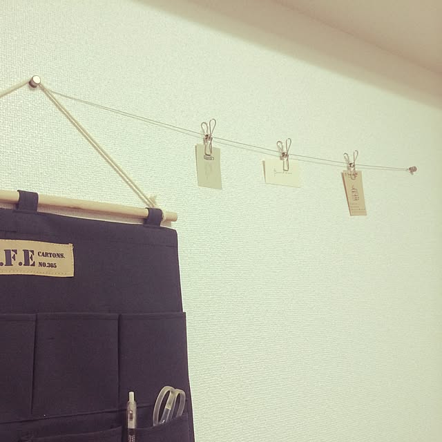 壁/天井/一人暮らし/雑貨/salut!/セリアのインテリア実例 - 2015-12-05 23:56:42