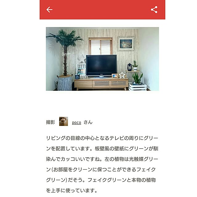 pocoさんの実例写真