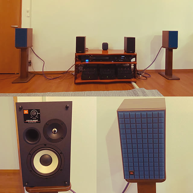 JBL L52 Classic/BLU ダークブルー(ペア) 2ウェイ・コンパクト JBL L52 Classic/BLU ダークブルー(ペア) 2ウェイ・コンパクト