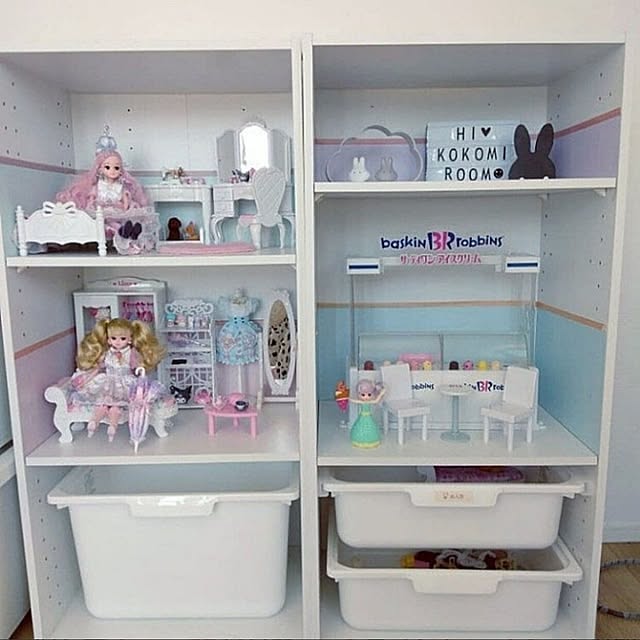 棚 リカちゃん人形のインテリア実例 | RoomClip(ルームクリップ) 棚 リカちゃん人形のインテリア実例 | RoomClip(ルームクリップ)