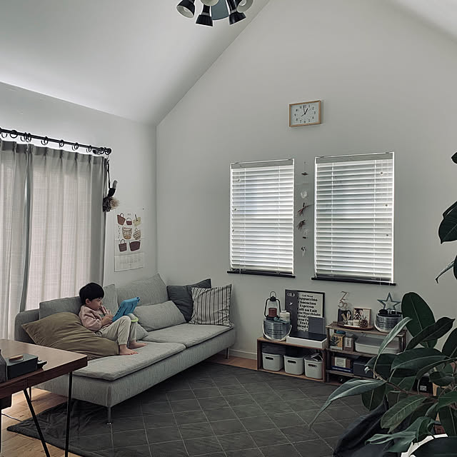 部屋全体/こどものいる暮らし/IKEA/リビングのインテリア実例 - 2024-01-23 13:44:49