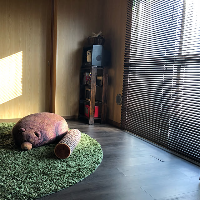 まどろみくまのクッション 小型 Sサイズフロアクッション Chic まどろみくまのクッション 小型 Sサイズフロアクッション Chic