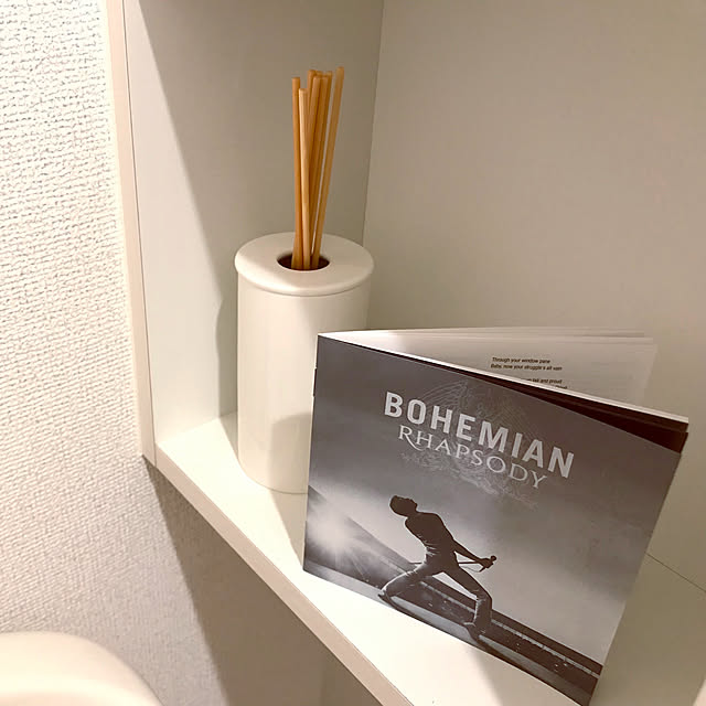 バス/トイレ/ボヘミアンラプソディー/トイレの棚/トイレ/一人暮らし...などのインテリア実例 - 2019-01-15 14:14:49