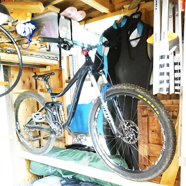 部屋全体/ガレージ/小屋/物置/MTB...などのインテリア実例 - 2021-05-15 21:00:26