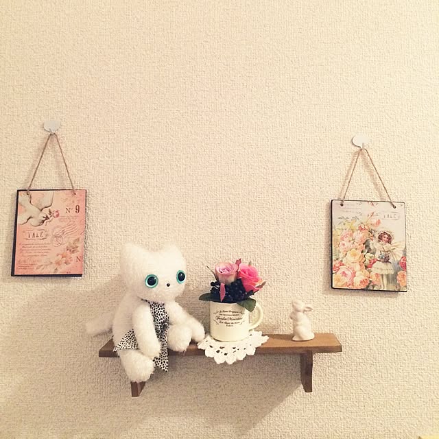 棚/ハンドメイド/セリアのインテリア実例 - 2015-09-01 22:08:40