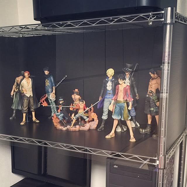 ONE PIECE フィギュアのインテリア実例 ｜ RoomClip（ルーム