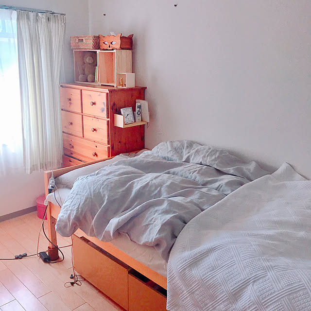 無印良品 麻平織掛ふとんカバーのインテリア実例 | RoomClip 無印良品 麻平織掛ふとんカバーのインテリア実例 | RoomClip