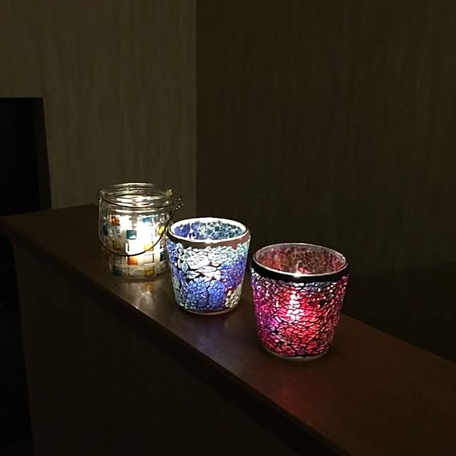 棚/ダイソー/100均/キャンドル/雑貨のインテリア実例 - 2016-02-14 08:54:56