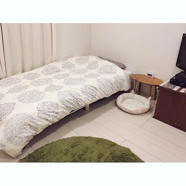 ベッド周り/3COINS/一人暮らし/ねこと暮らす/猫のインテリア実例 - 2017-06-02 08:29:11