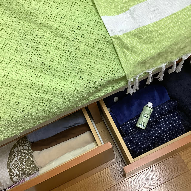 パジャマ収納/ベッド下収納/暮らしのハンドブック2023/ピレパラアース/虫対策...などのインテリア実例 - 2023-05-08 15:57:14