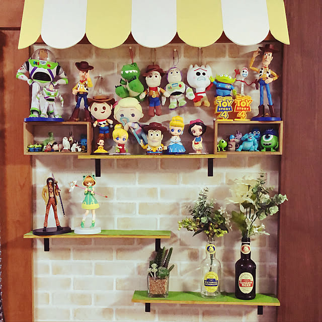 DIY/100均/観葉植物/リビングのインテリア実例 - 2020-05-11 09:07:37