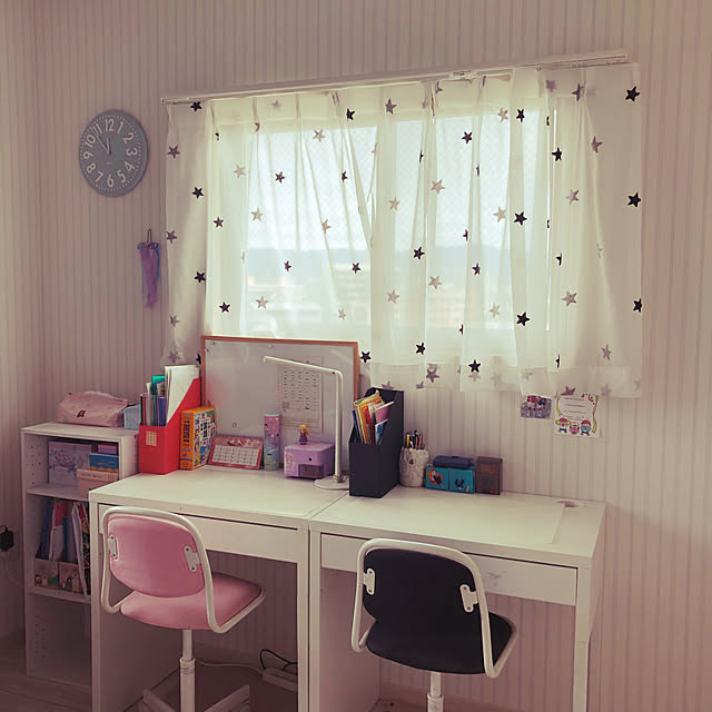 IKEA/カーテン/ニトリ/アクセントクロス/子供部屋...などのインテリア実例 - 2021-10-21 12:31:41