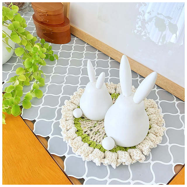 壁/天井/花束コースター/春のハンドメイド/ハンドメイド/かぎ針編みのインテリア実例 - 2026-04-10 20:12:29