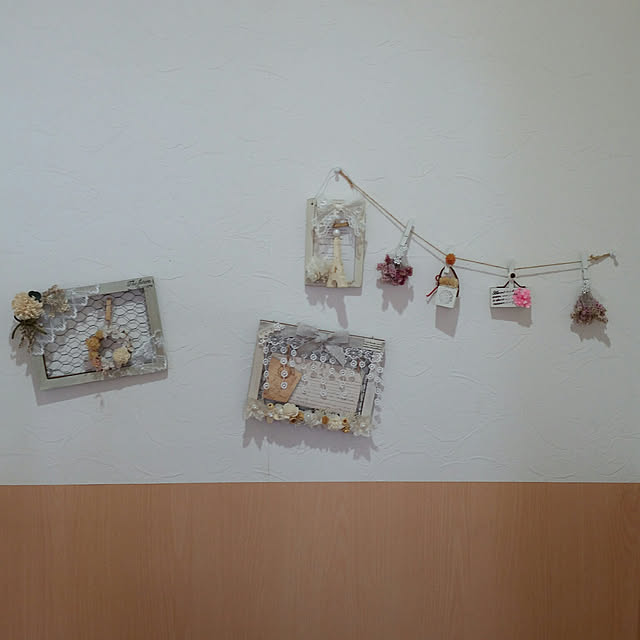 バス/トイレ/ダイソー/DIY/ドライフラワー/セリア...などのインテリア実例 - 2017-08-10 09:50:55
