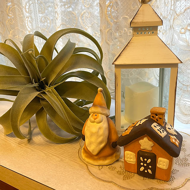 キセログラフィカフェイク/ニトリ/クリスマスディスプレイ/RCの皆さまに感謝♡/100円ショップ...などのインテリア実例 - 2022-12-02 15:23:35