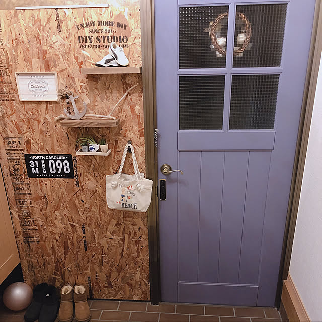 玄関/入り口/DIYのインテリア実例 - 2019-01-12 22:27:08