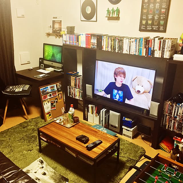 部屋全体/一人暮らし/ソファ/無印良品/IKEAのインテリア実例 - 2017-05-24 18:33:38