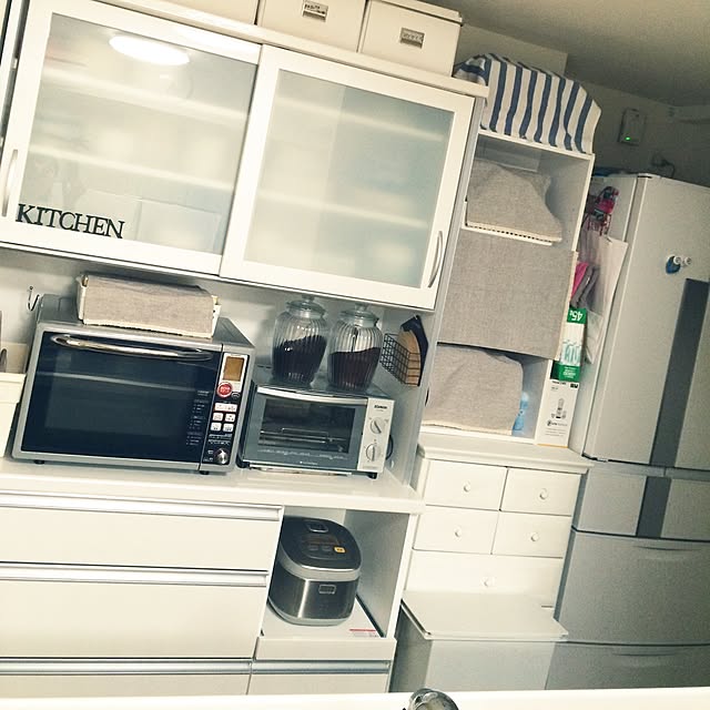 キッチン/収納/IKEA/セリア/3COINS...などのインテリア実例 - 2015-01-24 18:28:05