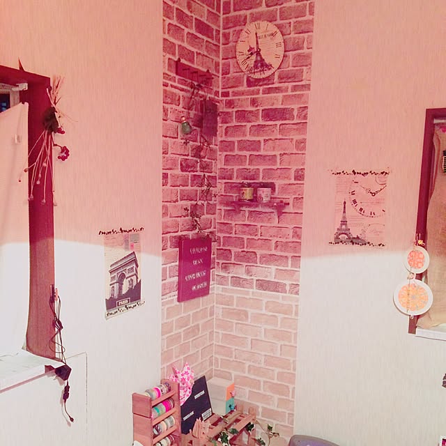 壁/天井/セリアのインテリア実例 - 2016-02-20 23:27:52