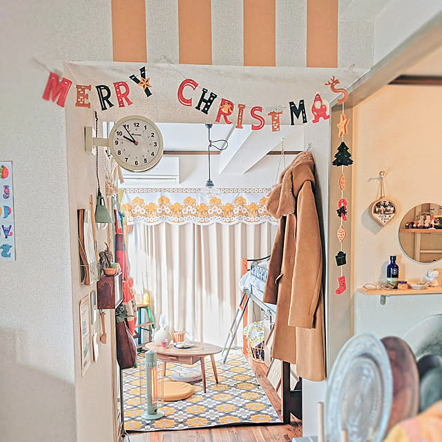 部屋全体/クリスマス/モビール/レトロのインテリア実例 - 2022-12-19 18:04:40