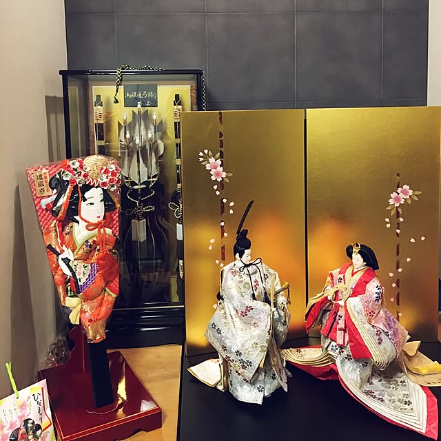 棚/ひな祭りのインテリア実例 - 2017-02-18 17:55:26