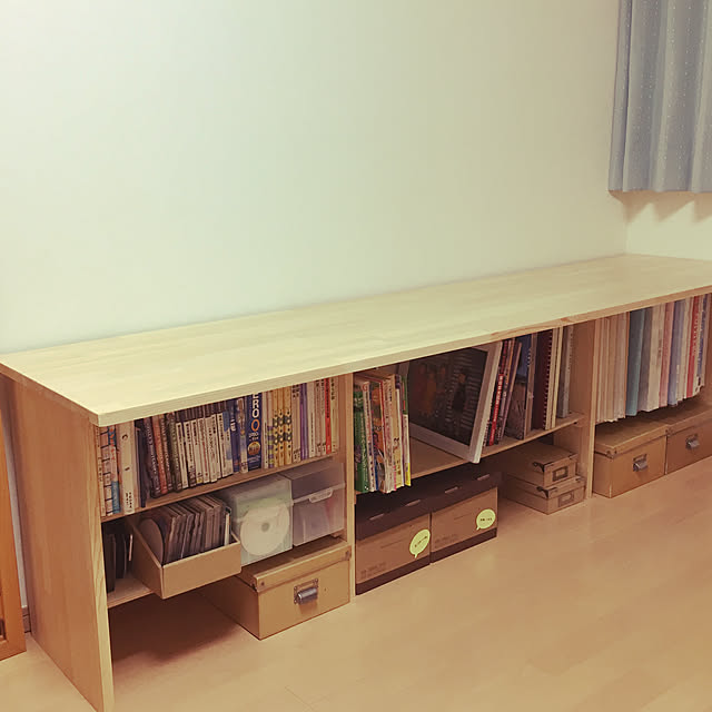 棚DIY✨✨/DIYのある暮らし/本棚/DIY/DIYだいすき♡...などのインテリア実例 - 2020-03-29 21:40:00