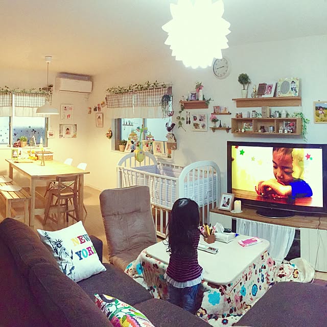 部屋全体/IKEA/照明/DIYのインテリア実例 - 2015-02-03 15:05:05