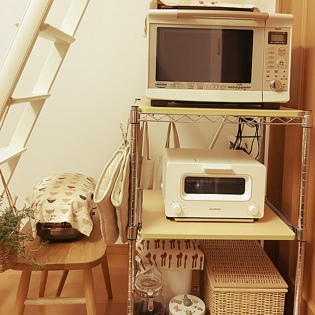 無印良品/ナチュラル/一人暮らし/観葉植物/棚のインテリア実例 - 2019-05-23 23:53:55