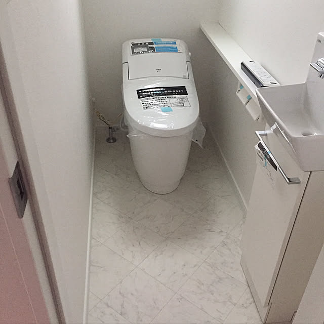 バス/トイレ/モノトーンのインテリア実例 - 2017-08-09 19:08:11