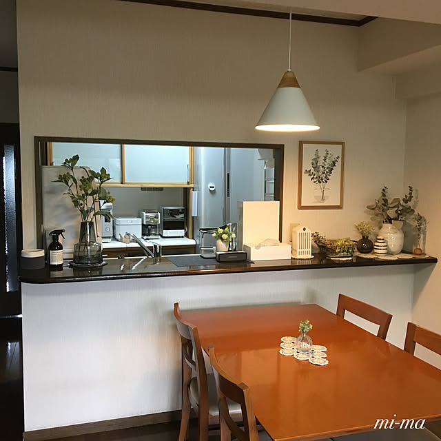 部屋全体/築22年分譲マンション/BOSEスピーカー/ニトリ/ドライフラワー...などのインテリア実例 - 2018-08-16 17:16:36