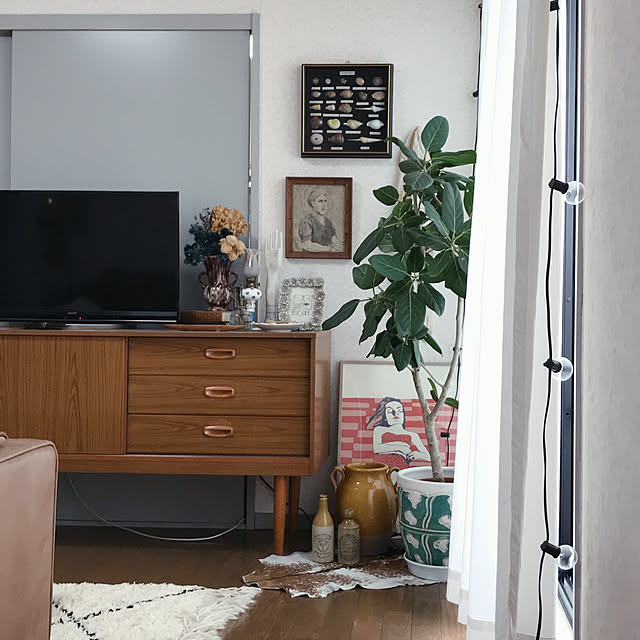 観葉植物/アンティーク/ドライフラワー/リビングのインテリア実例 - 2020-07-29 16:38:03