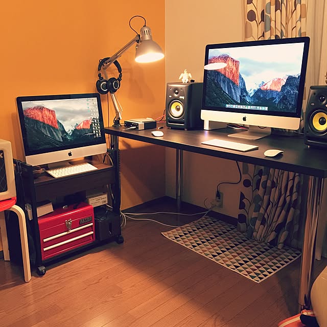 机/POP★/iMac/音楽部屋/IKEAのインテリア実例 - 2016-05-17 22:54:49