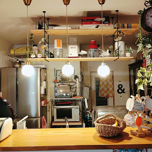 キッチン/照明のインテリア実例 - 2025-04-03 22:12:35