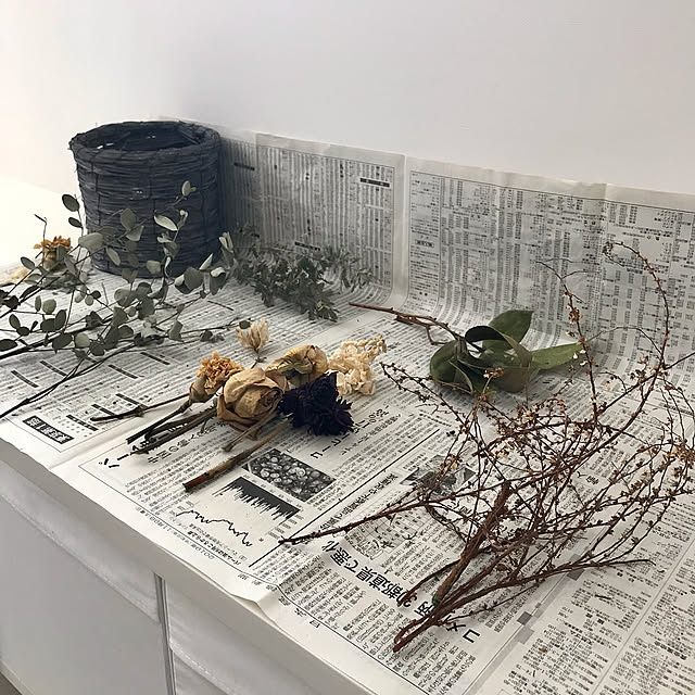 ゆっくりやります！/面倒くさがり/花を飾る/再利用/ドライフラワー...などのインテリア実例 - 2021-07-24 22:05:19